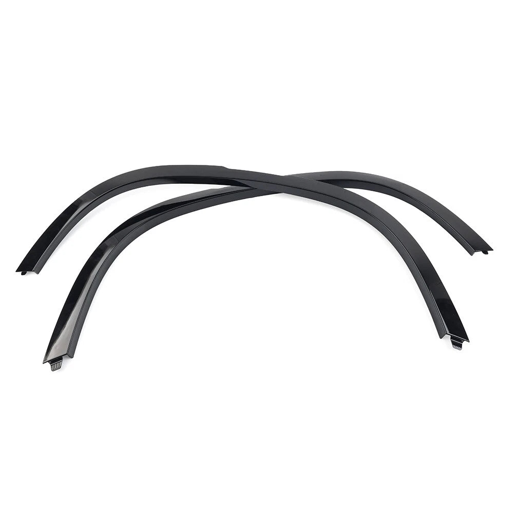 Gloss Black Front Fender Wheel Arch for Land Rover Defender 90 110 (2020-2023)