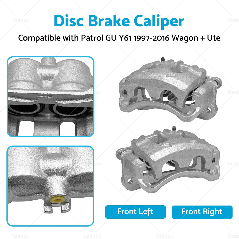 Disc Brake Caliper Set for Nissan Patrol GU Y61 (1997-2016)