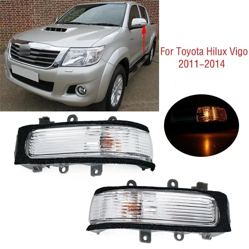Rearview Mirror Turn Signal Light Indicator for Toyota Hilux Vigo (2011-2014)