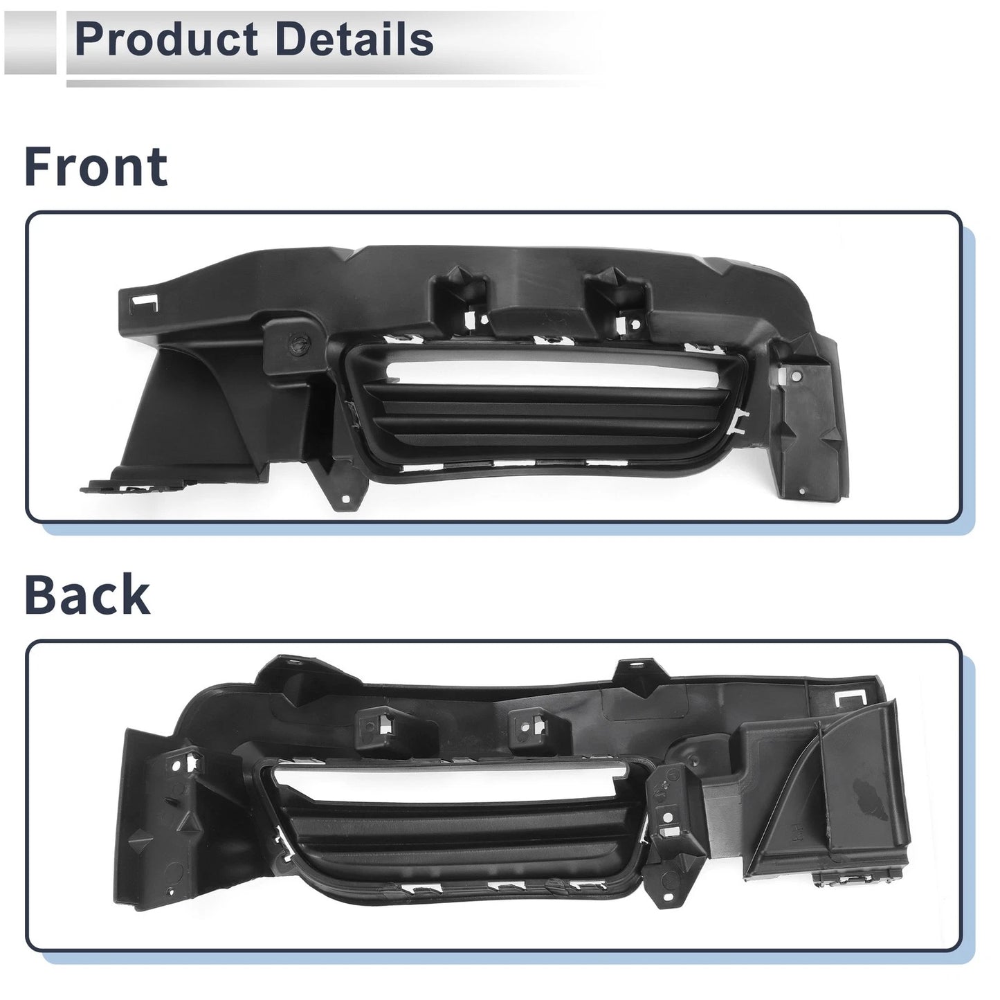 Front Right Fog Light Grill for Dodge Charger (2015-2021)