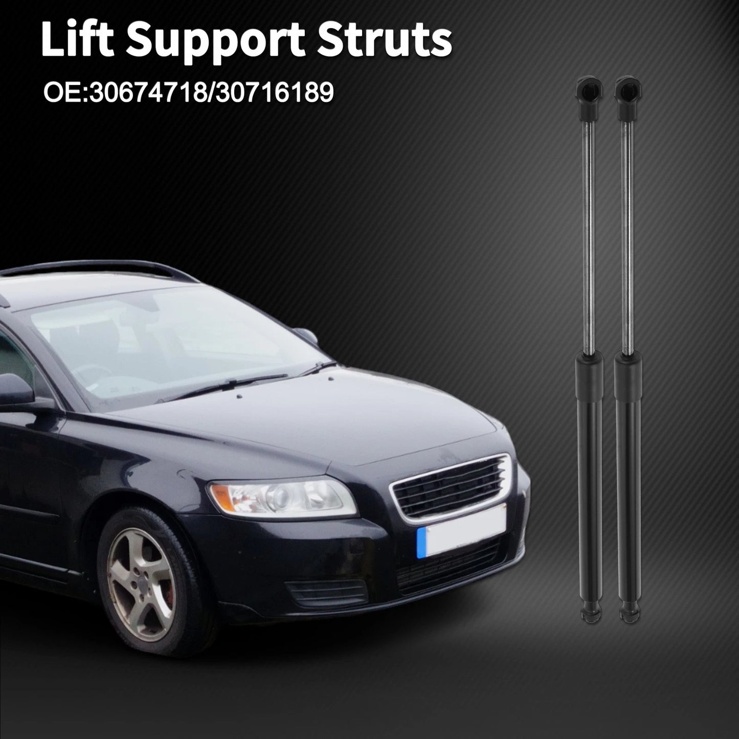 Tailgate Lift Supports Struts for Volvo V50 Estate (2004-2012)