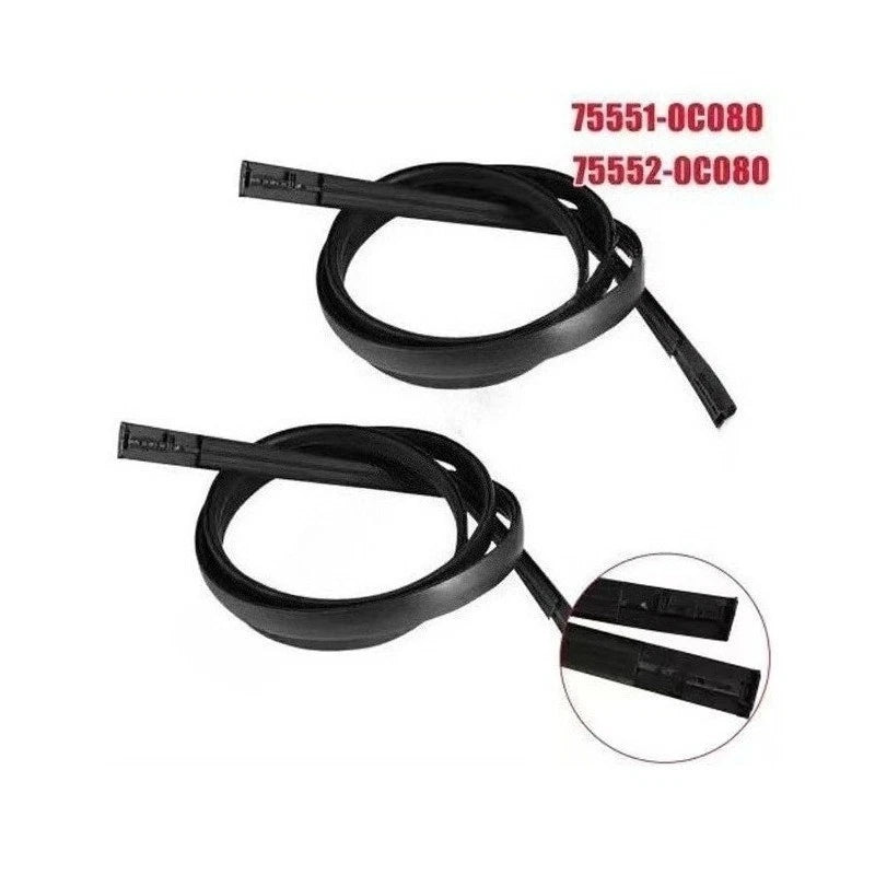 Roof Molding Drip Side Finish 2 x for Toyota Sequoia (2008–2021)