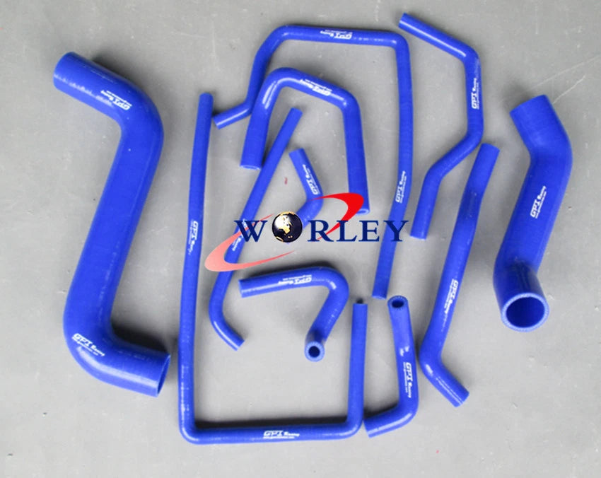 Silicone Radiator Hose Kit for Subaru Impreza WRX STI GDA GDB EJ205 207 (02-07)