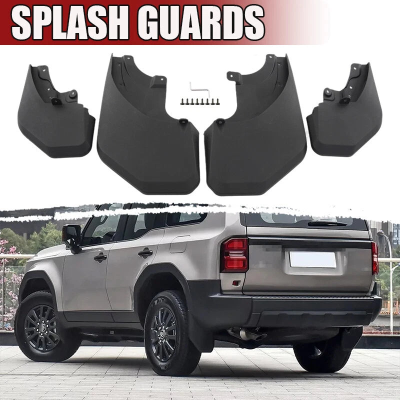 Mud Flaps Splash Guards for Land Cruiser Prado LC250 (2024)