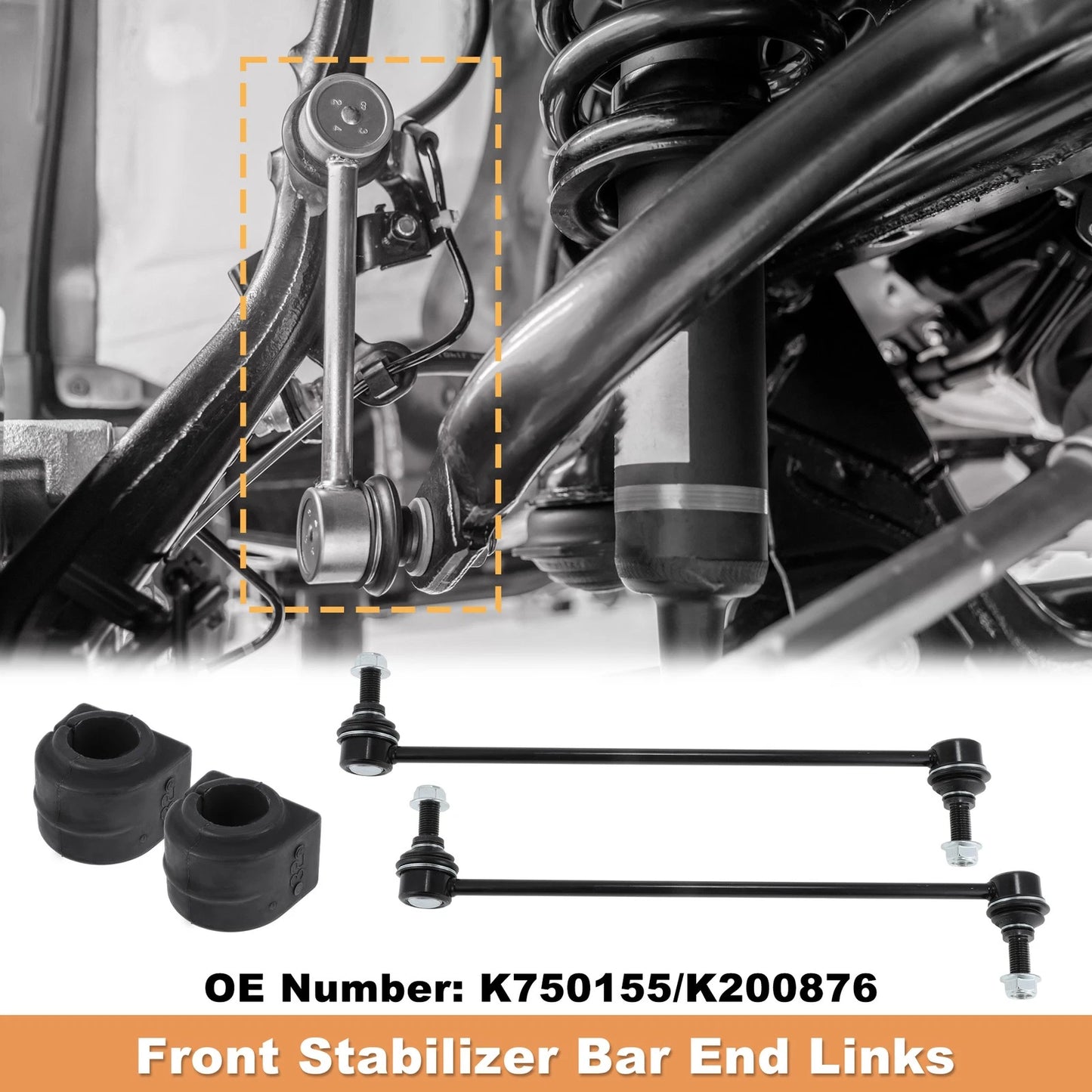 Front Sway Bar Links for Buick Enclave & GMC Acadia