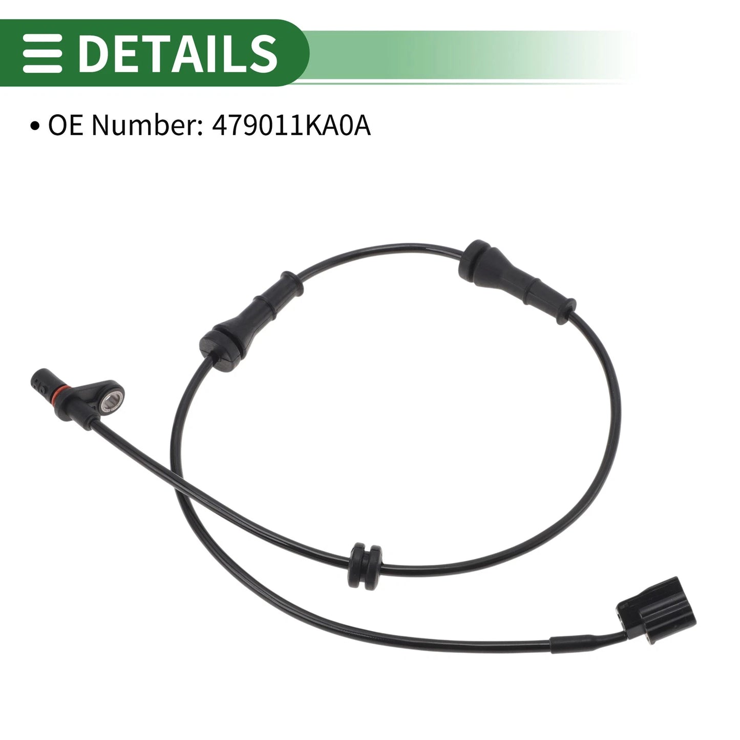 ABS Wheel Speed Sensor for Nissan Juke (2011-2017) Rear Left