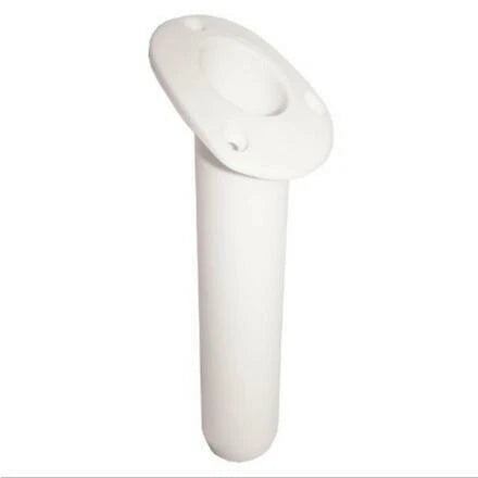 Boat Kayak Recessed Oval Fishing Rod Holders 30° Angle - 4 Pack