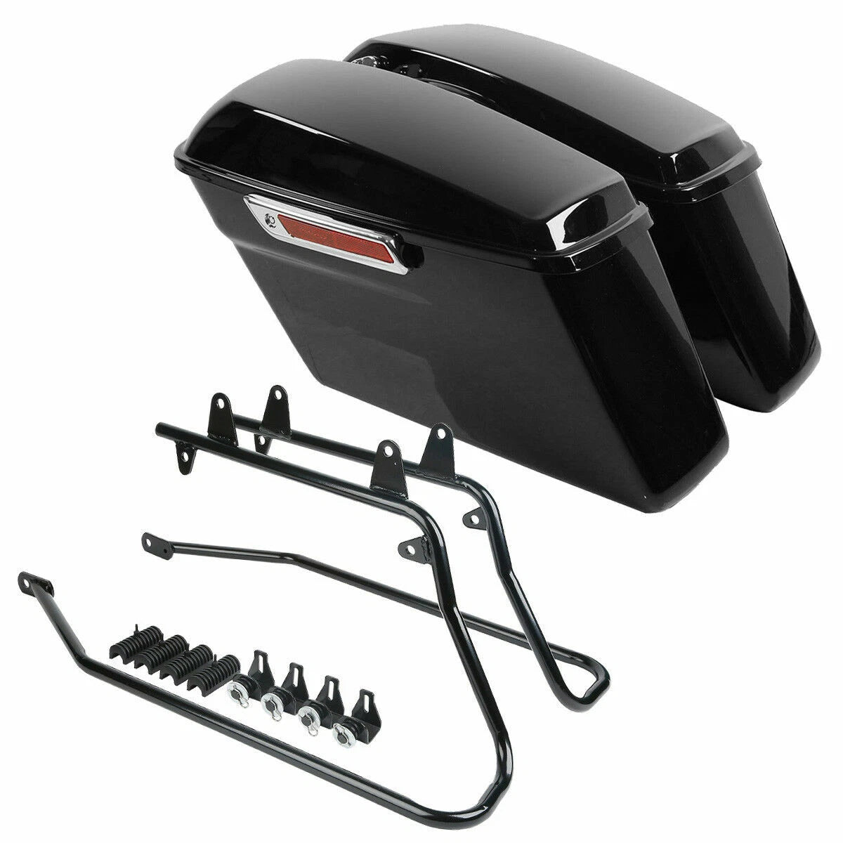 Saddlebag Conversion Bracket for Harley Softail Deluxe Fatboy 1984-2017