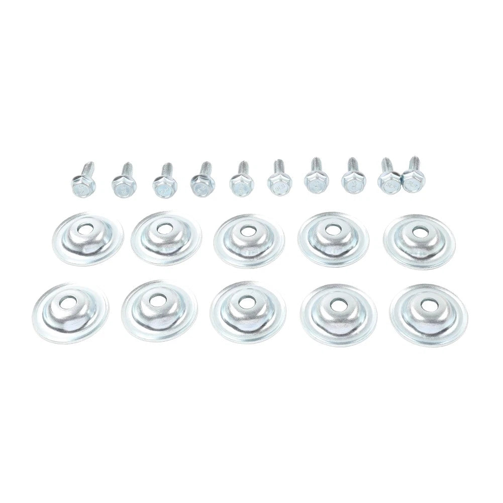 10 Pcs Skid Plate Washers Bolts for Polaris RZR 1000 900 800 570 XP Turbo