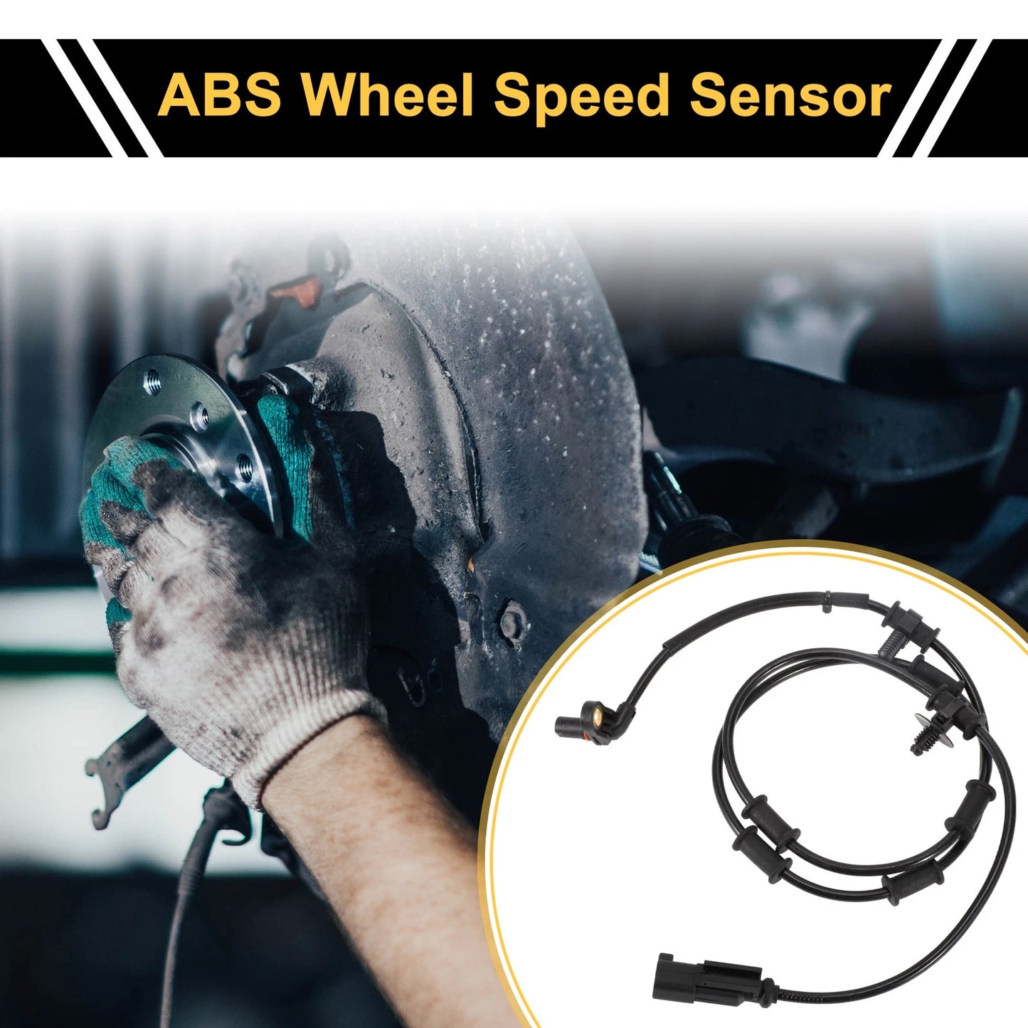 1 x ABS Wheel Speed Sensor for Dodge Ram 2500 Front Left/Right