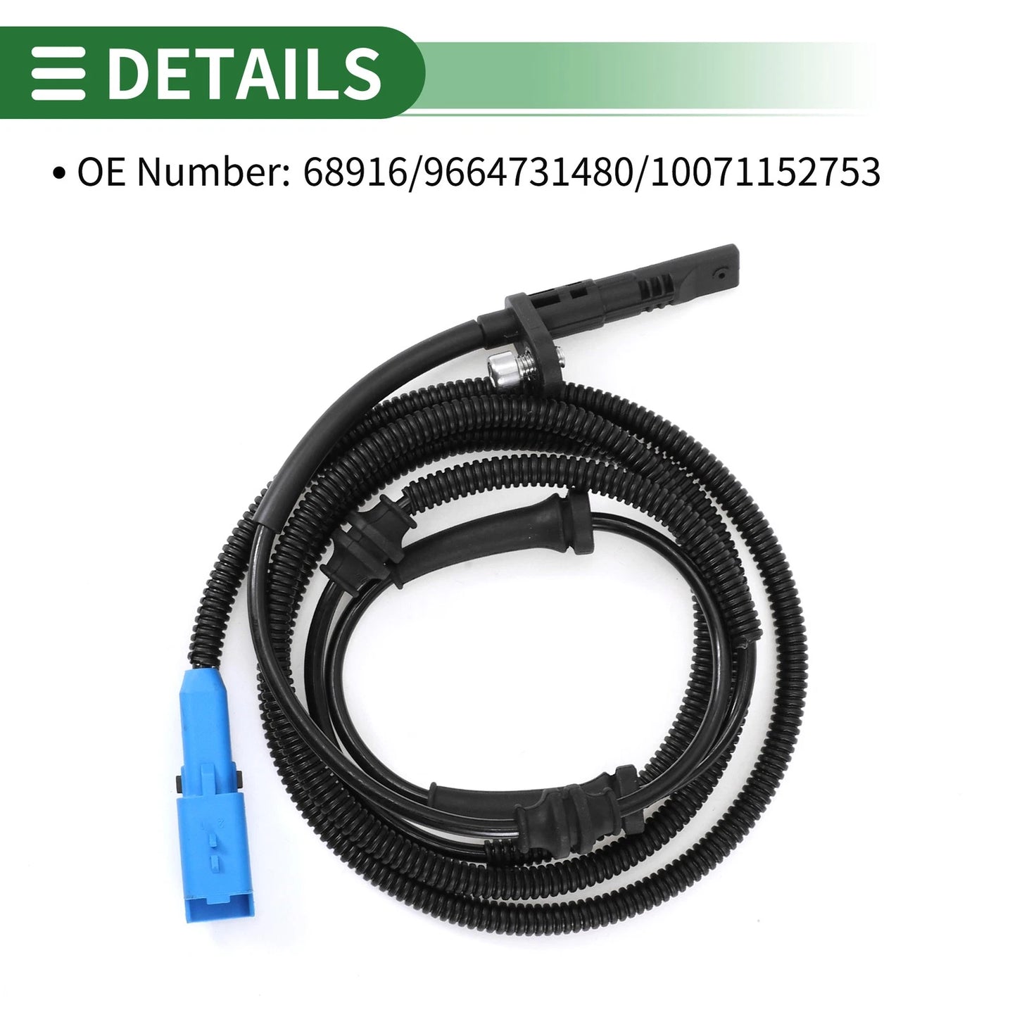 ABS Wheel Speed Sensor for PEUGEOT 508 (2010-2019)