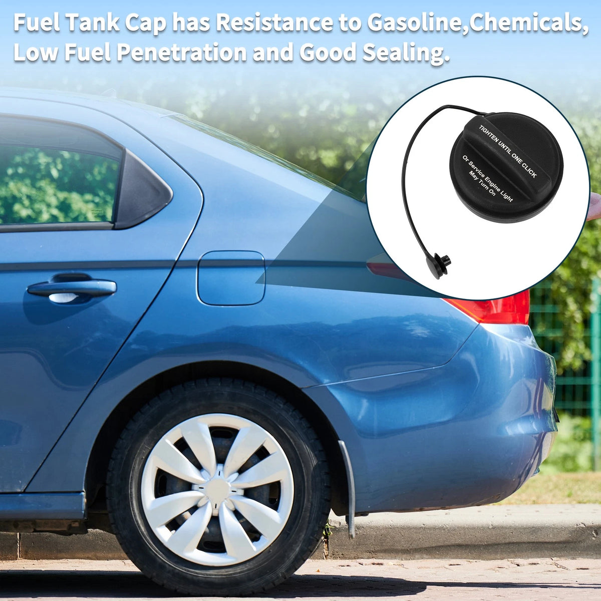 Gas Fuel Cap Fuel Filler Cap for Buick Cascada (2016–2019)