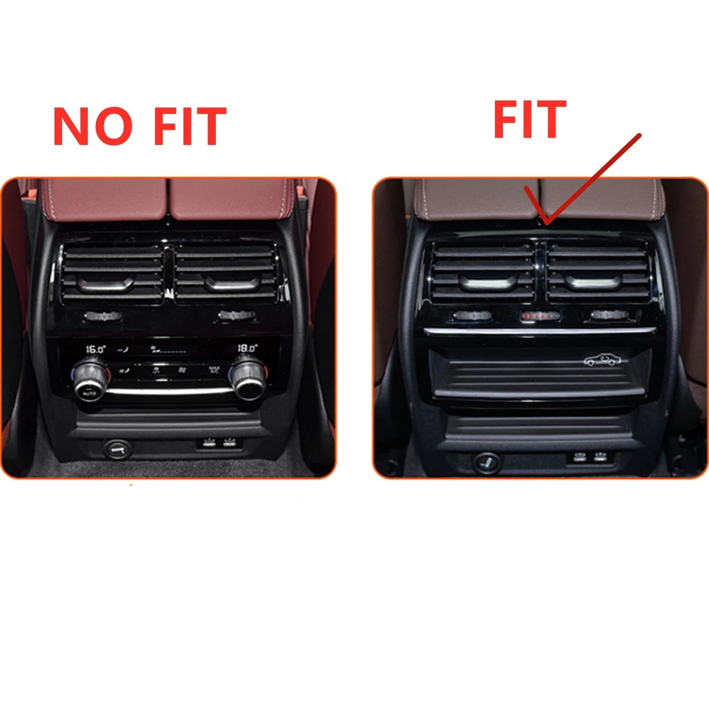 A/C Air Vent Assembly for BMW G30 G31 G32 G38 (2017-2023)