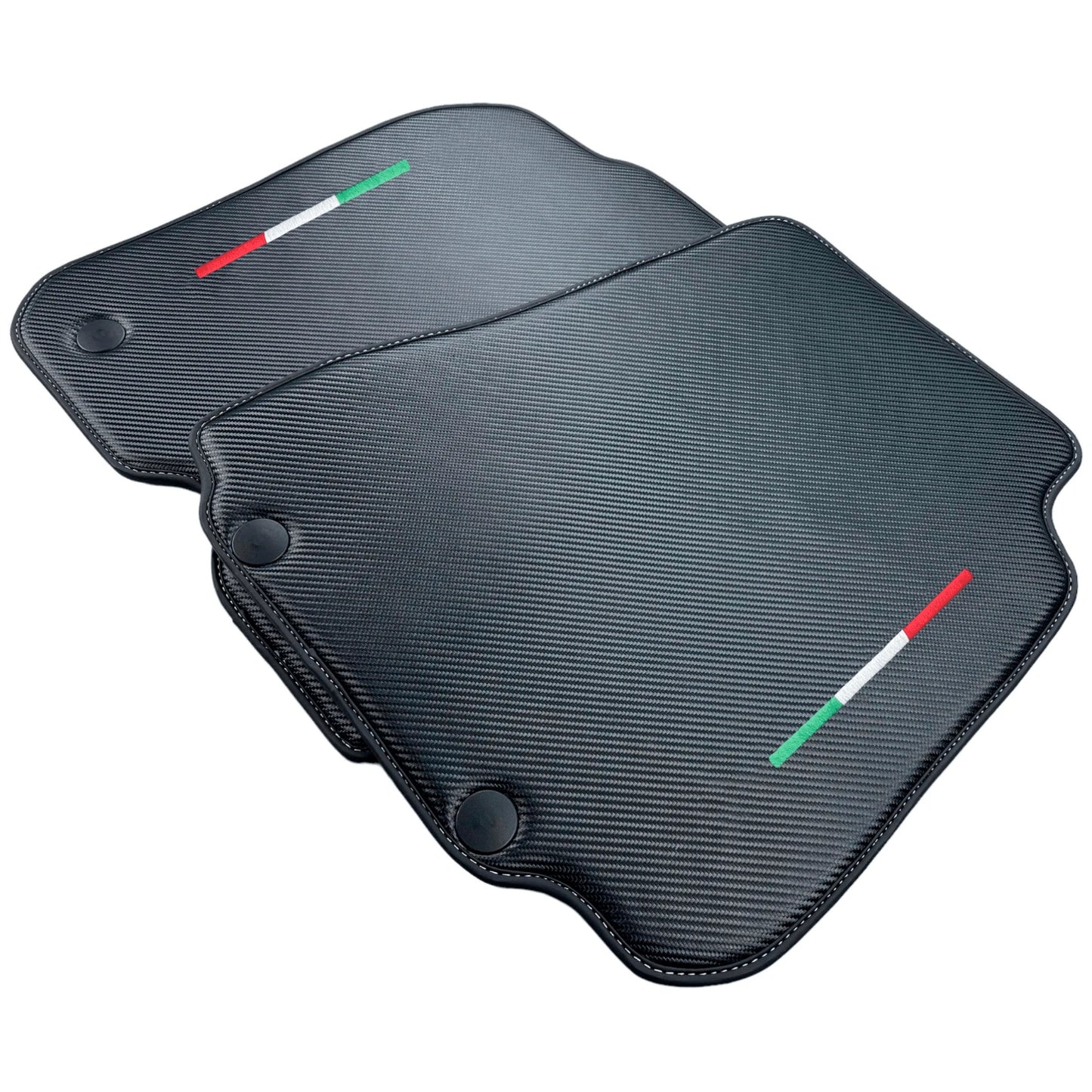 Carbon Fiber Floor Mats for Ferrari 812 GTS Italian Edition (2020-2023)
