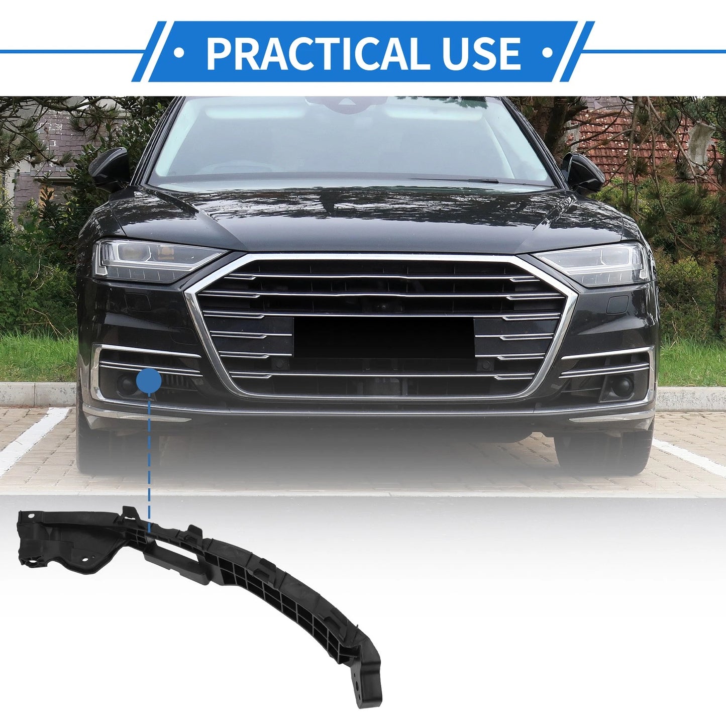 Front Right Bumper Retainer Bracket for Honda Accord (2018-2019)