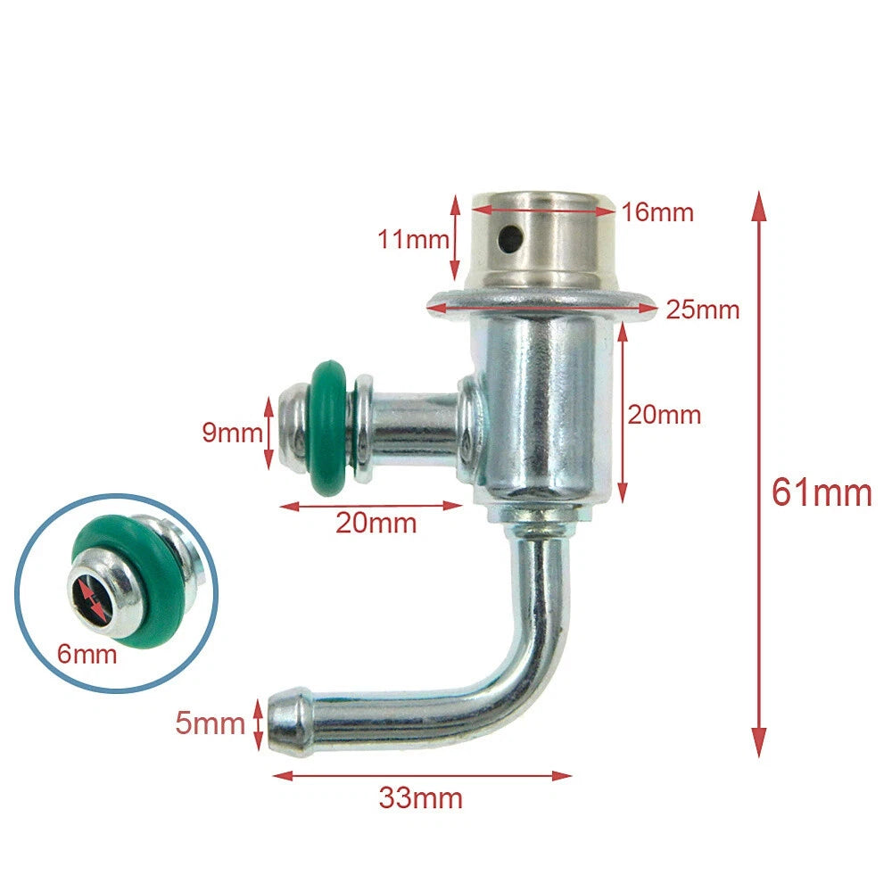 Mitsubishi Toyota Fuel Injection Pressure Regulator MR431115 23020-46020