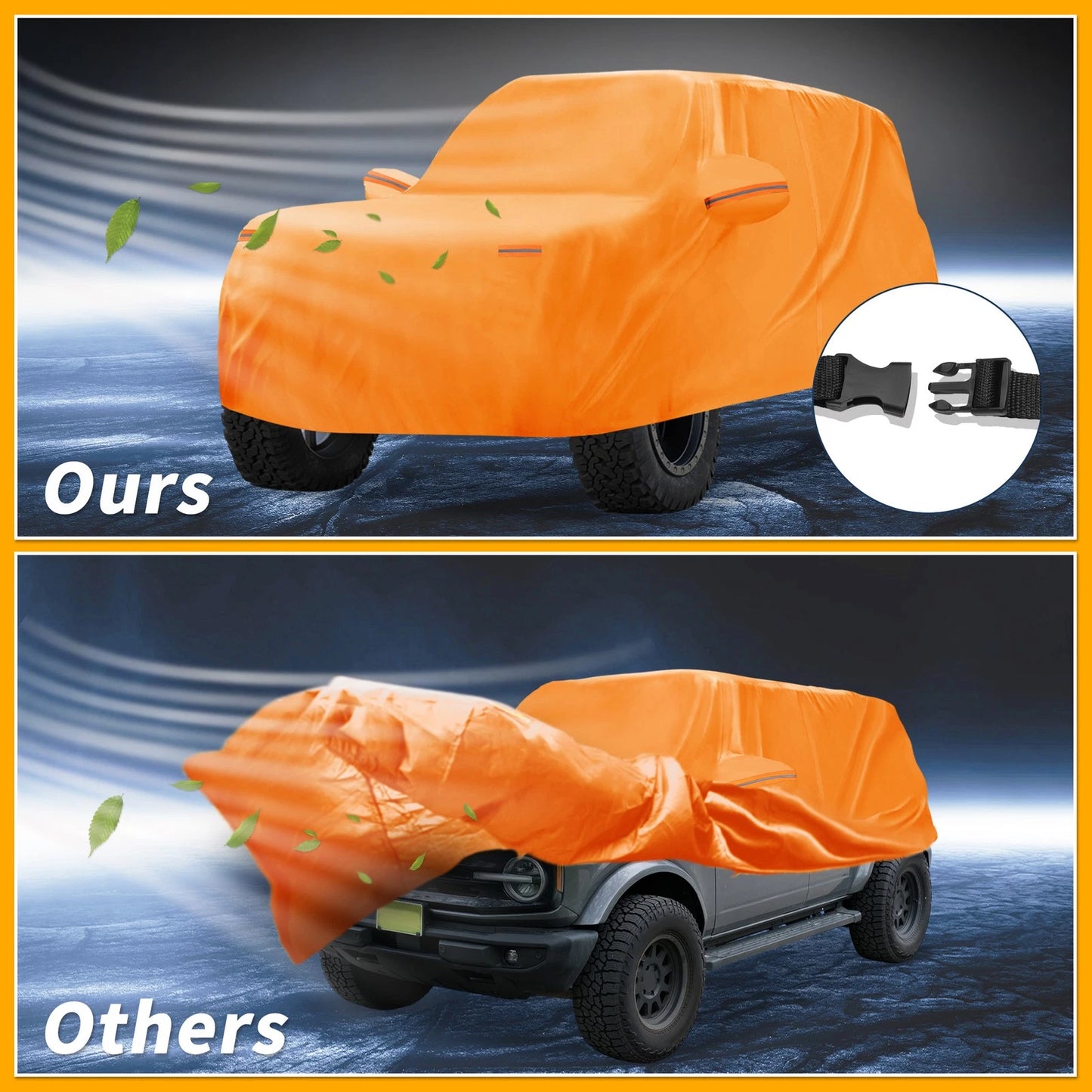 Waterproof All Weather Car Cover for Ford Bronco Sport (2021-2023)
