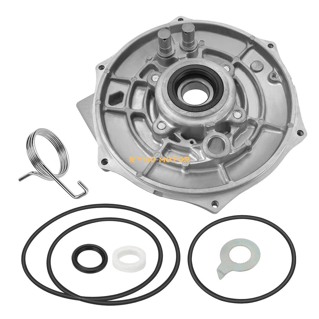 Rear Brake Backing Plate & Bearing Seals for Honda Foreman 500 (2014–2019)