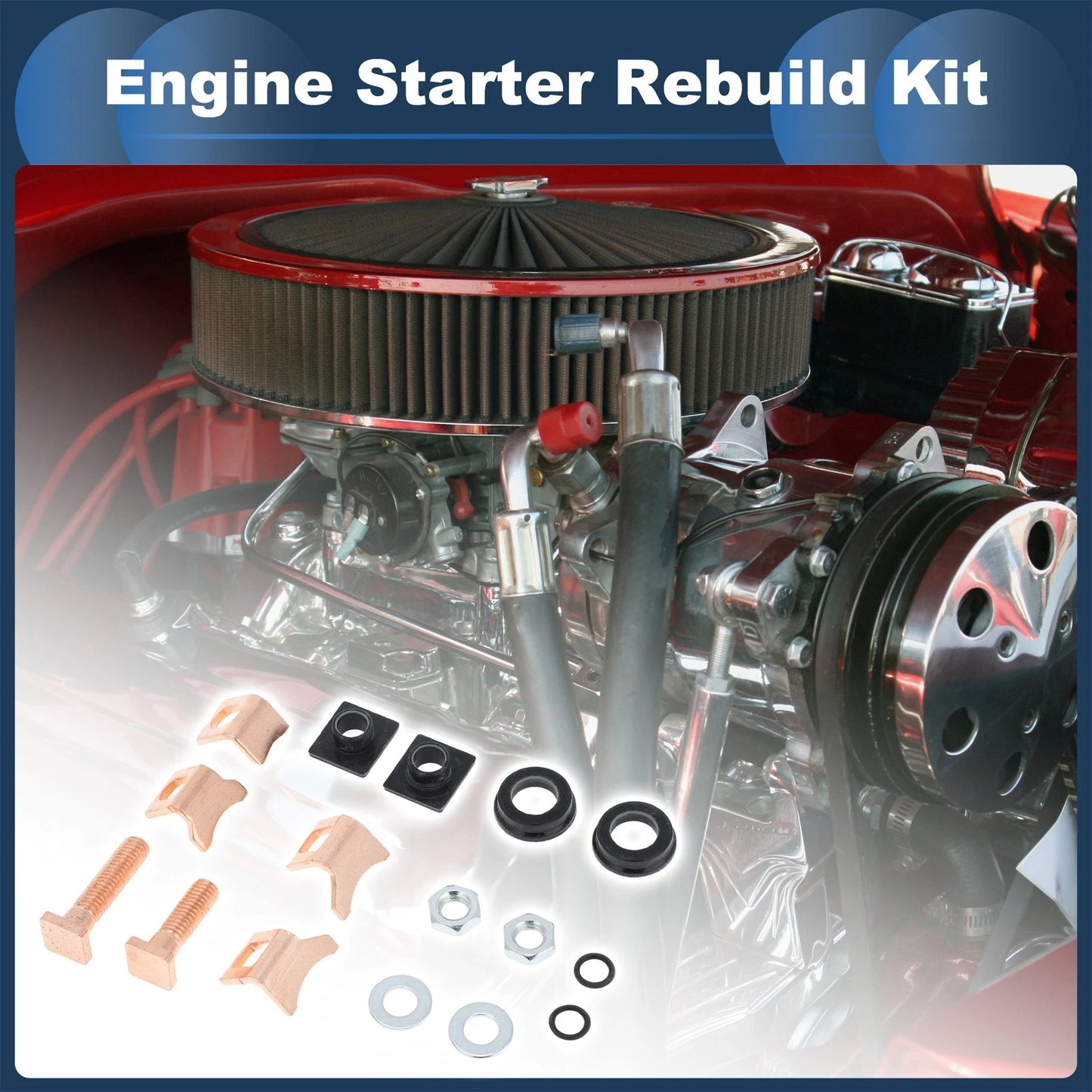 Starter Rebuild Kit for Dodge B150 Base (1991-1994)