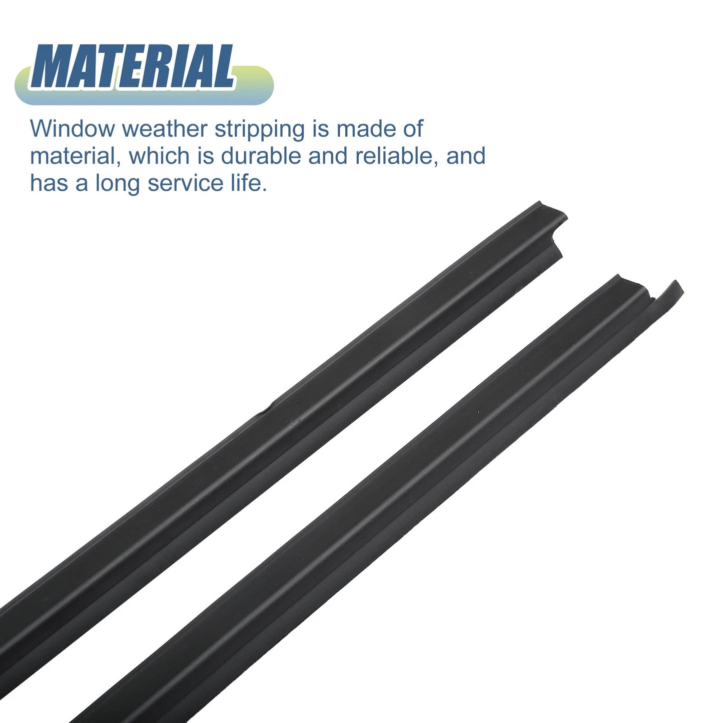 Window Glass Seals for Nissan D21 Base SE XE (1986-1997)