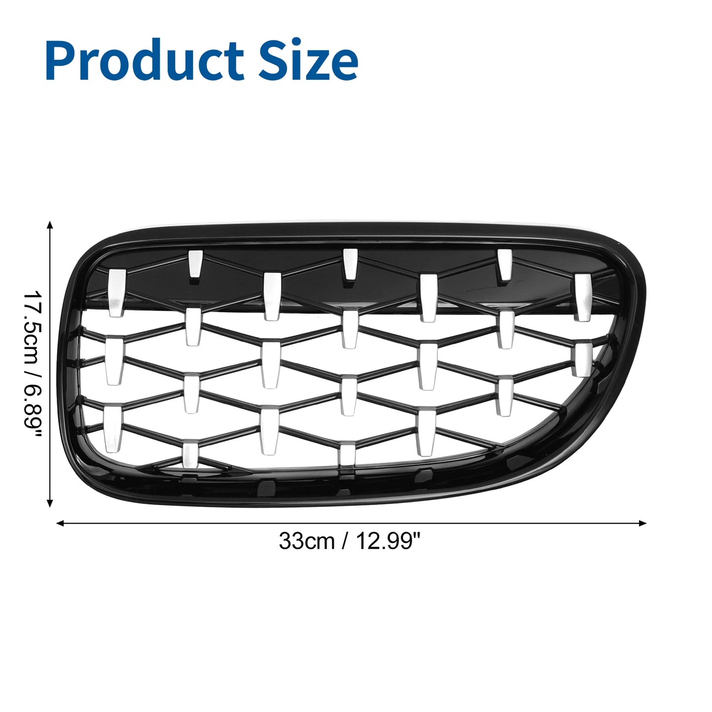 Front Bumper Grille for BMW 335is 328i xDrive 335i xDrive (2007-2013)