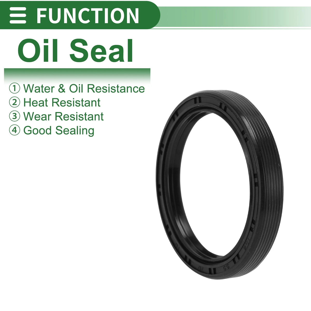 Oil Seal / 55x70x10mm / Rotary Shaft Seal for Make Model