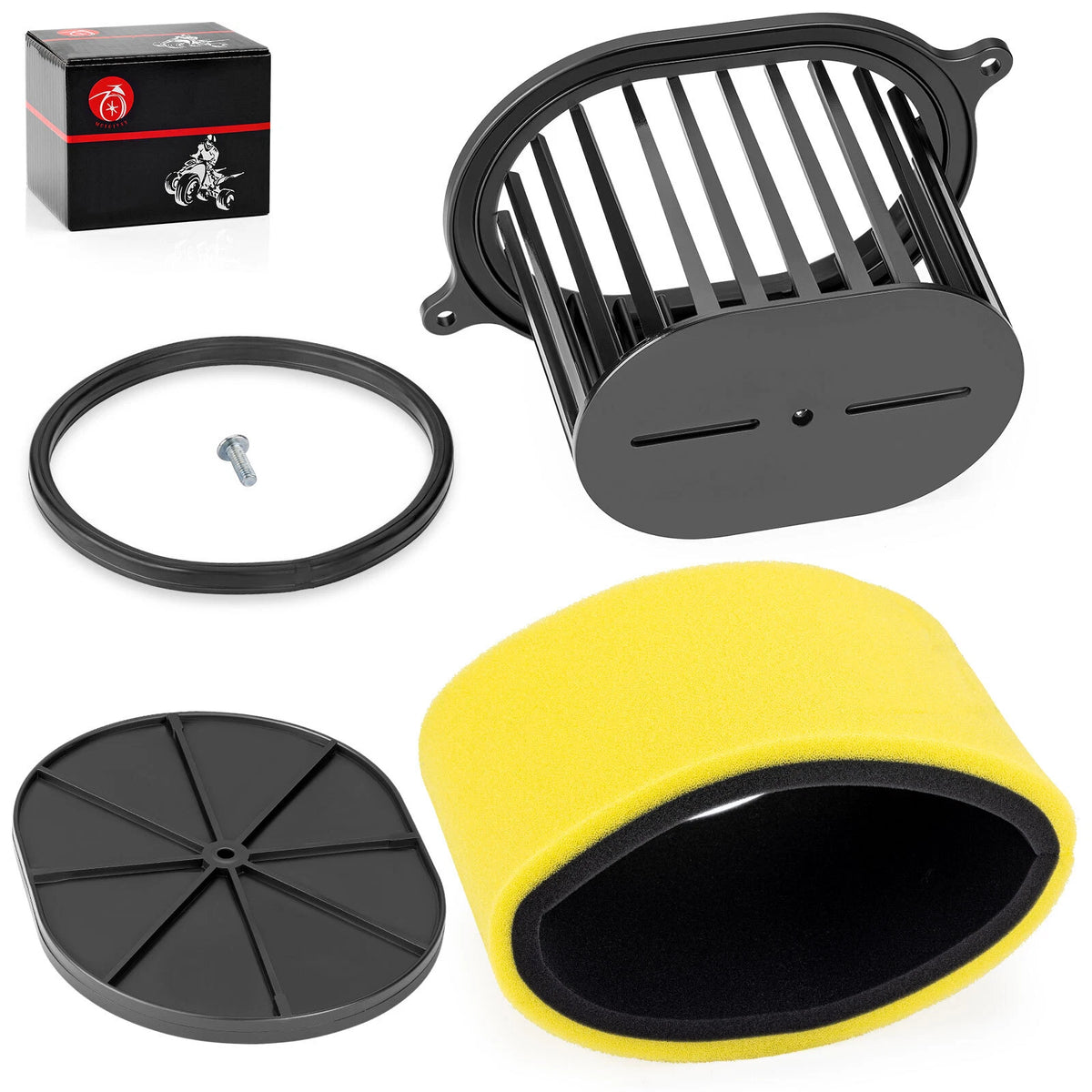 Air Filter Cage Hold w/ Trim Seal Kawasaki Brute Force 650 4x4i (2006–2013)