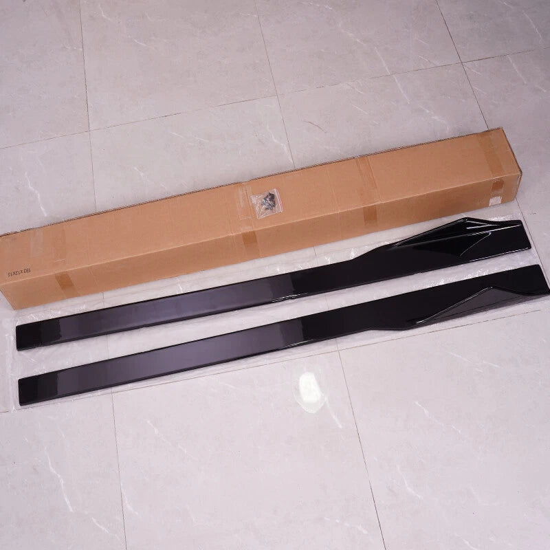 M Sport Side Skirts Black for BMW F22 235i 240i F23 F87 M2 (2014-2020)
