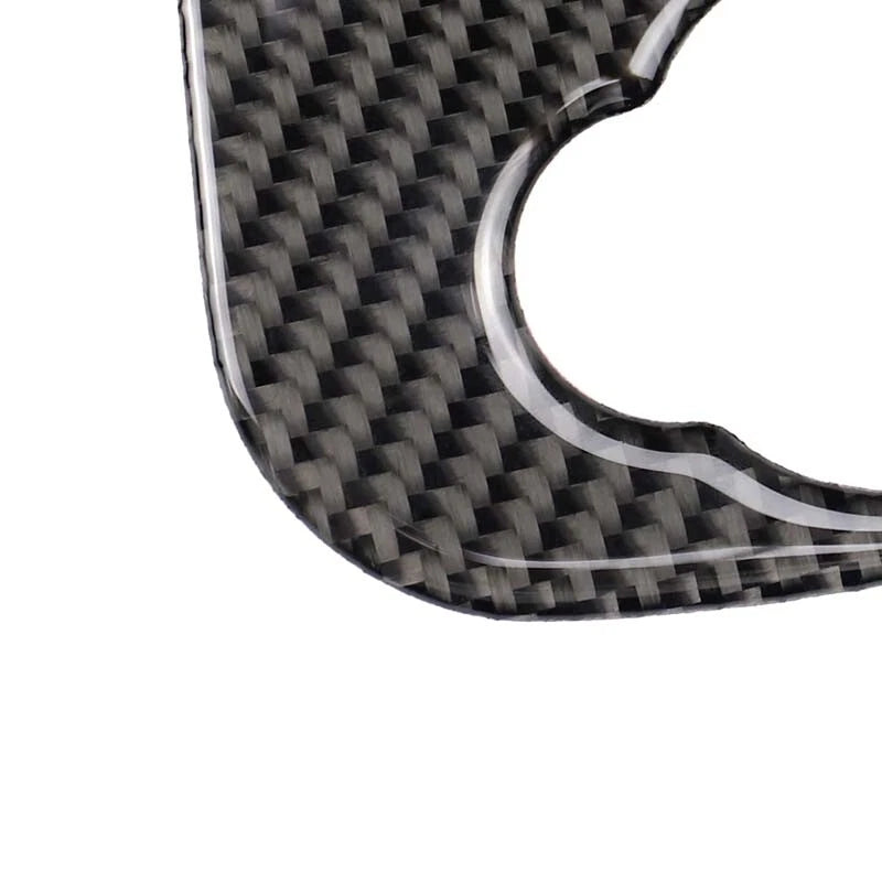Carbon Fiber Cigarette Lighter Device Sticker Trim Fit For Mini Cooper F55 F56