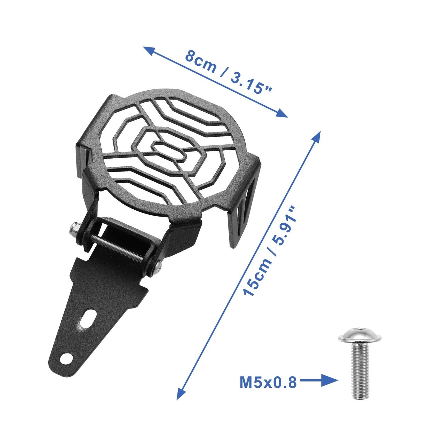 LED Fog Light Protector for BMW R1200 F800 R1250 F850 (2013-2023)