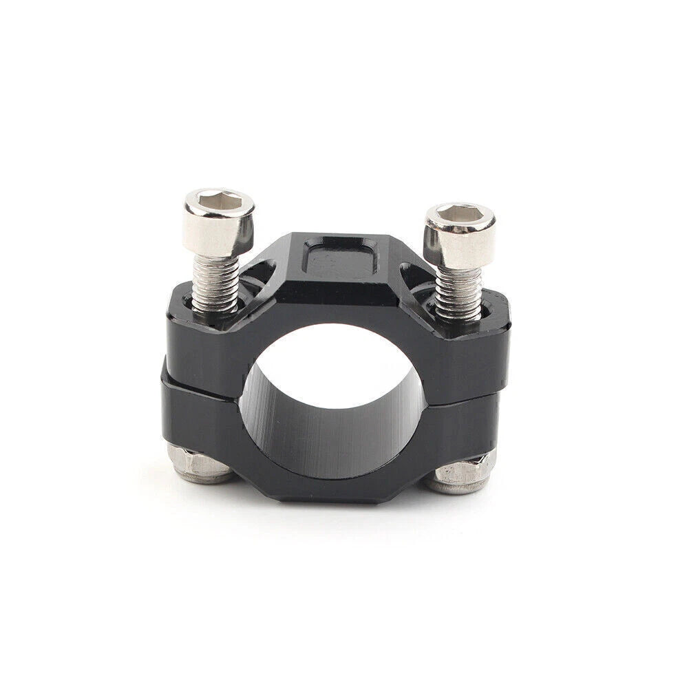 1x Black CNC Rotating Clamp for Brake Clutch Perch 22mm 7/8" Handlebar