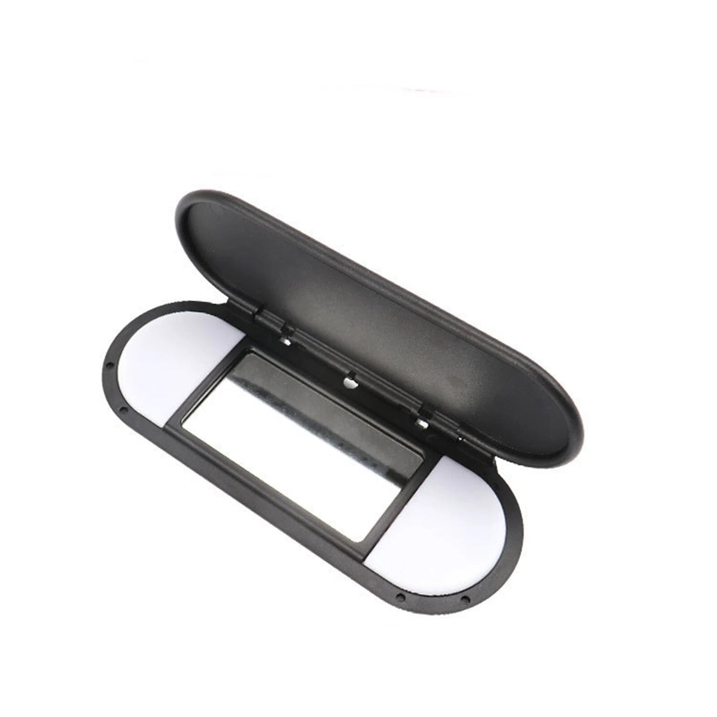 Black Sun Visor Mirror Cover for MINI Cooper F55 F56 F60 (2015-2022)