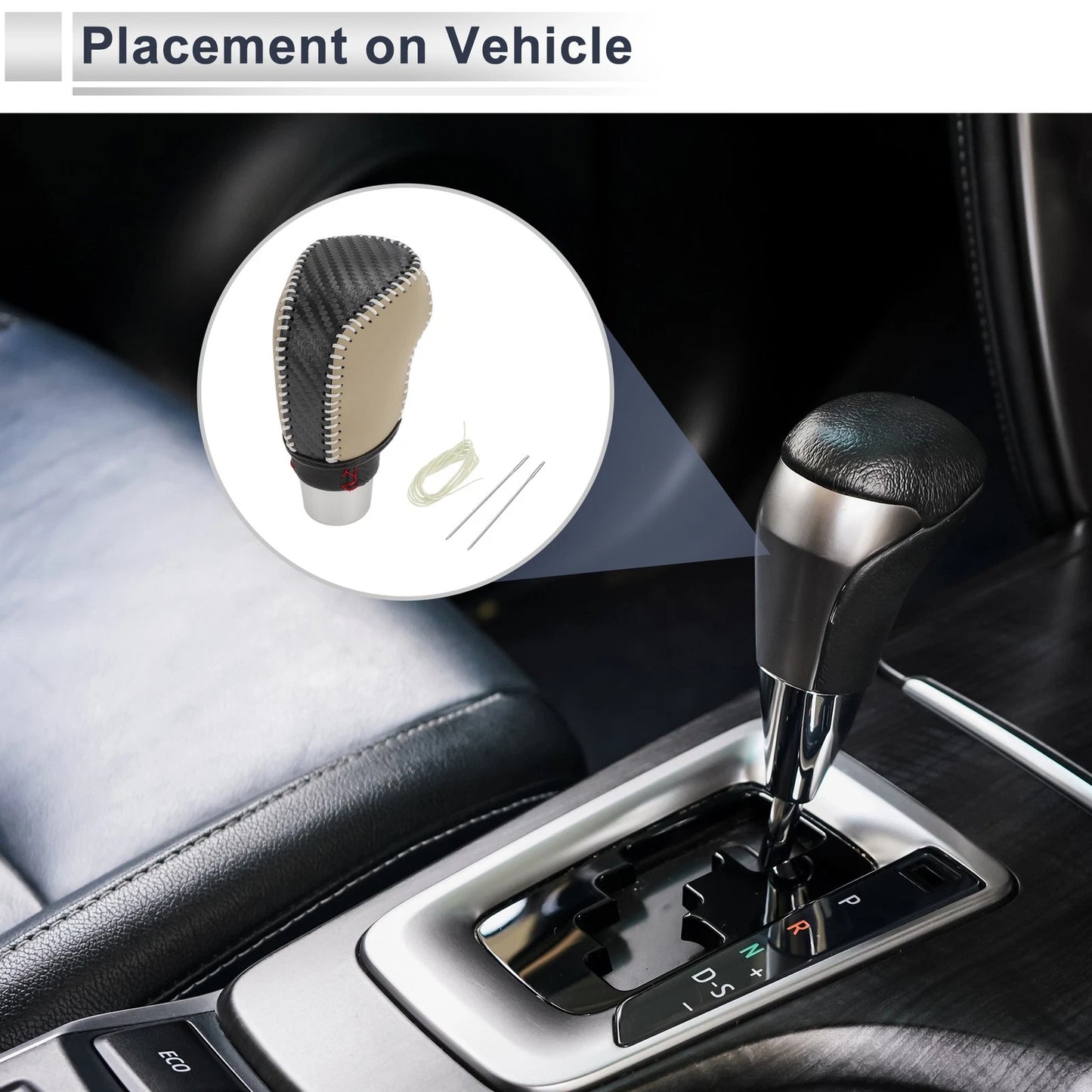 Car Gear Shift Knob Cover for Toyota Camry (2019–2022)