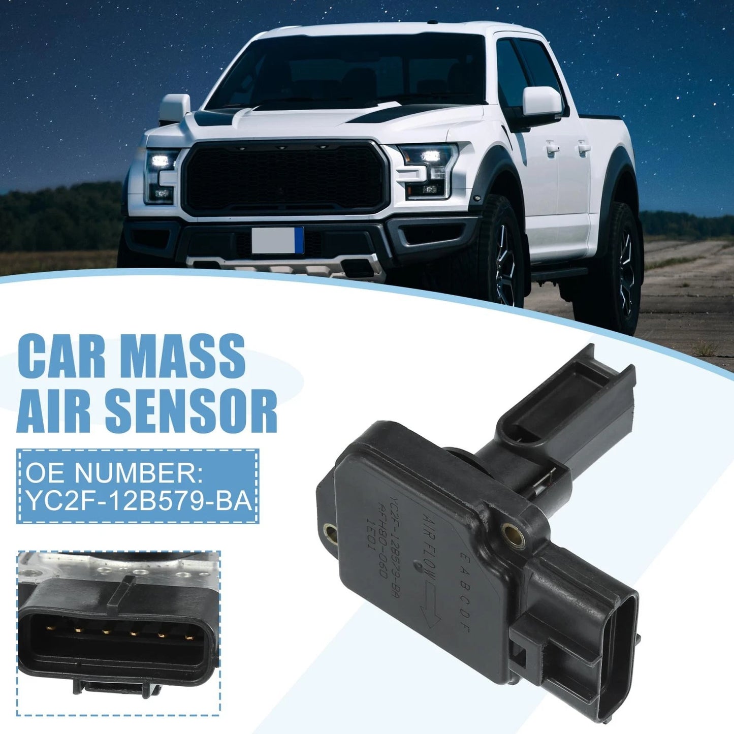 Mass Air Flow Sensor for Ford 2003-2004 (2003-2004)