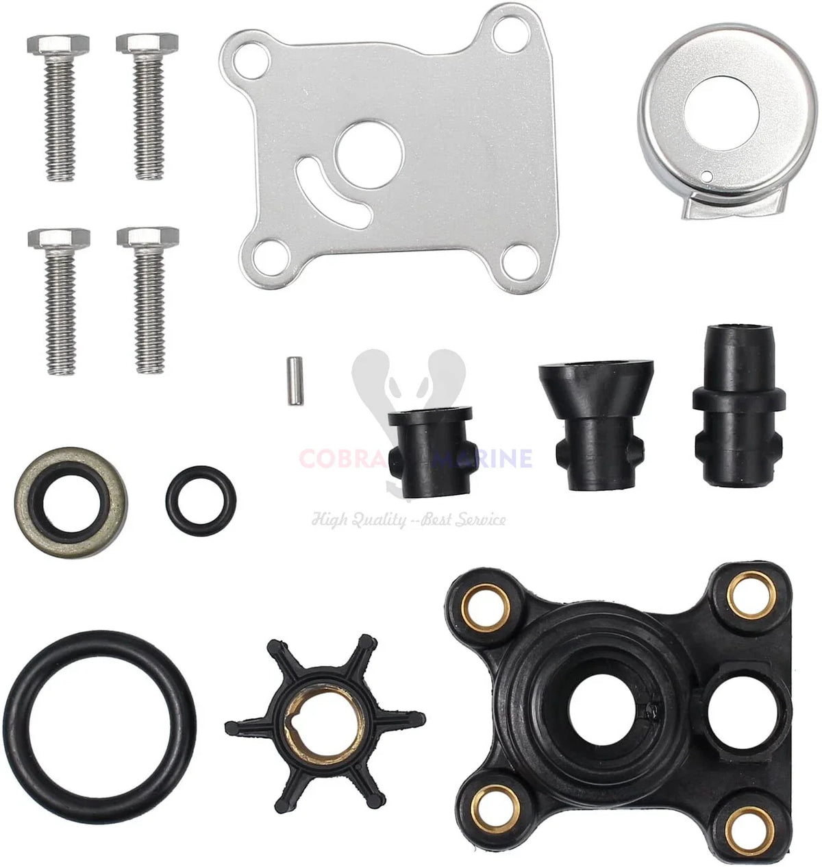 9.9/15hp Evinrude Johnson Outboard Water Pump Impeller Kit