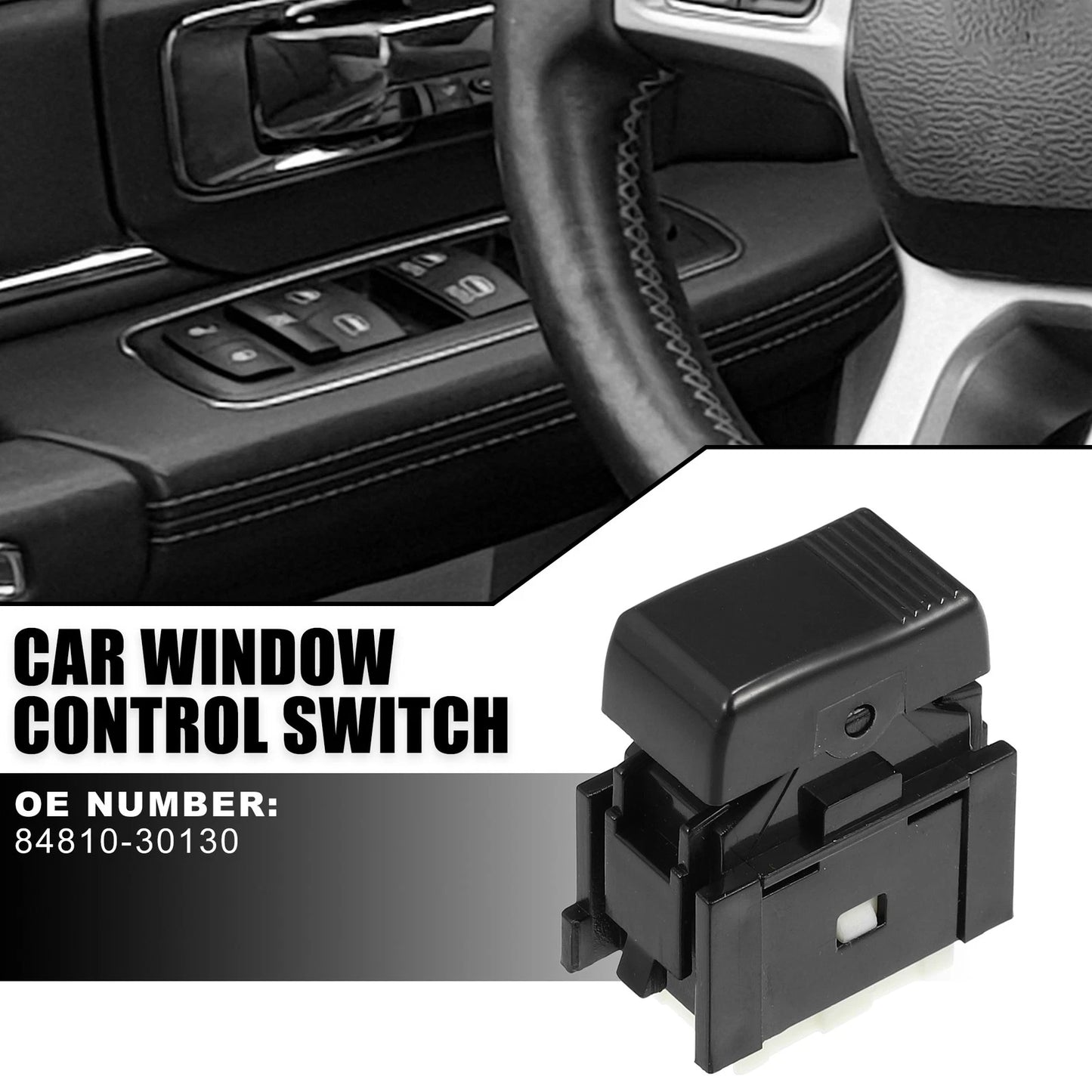 Front Power Window Switch for Toyota Camry, 4Runner (1984-1989)
