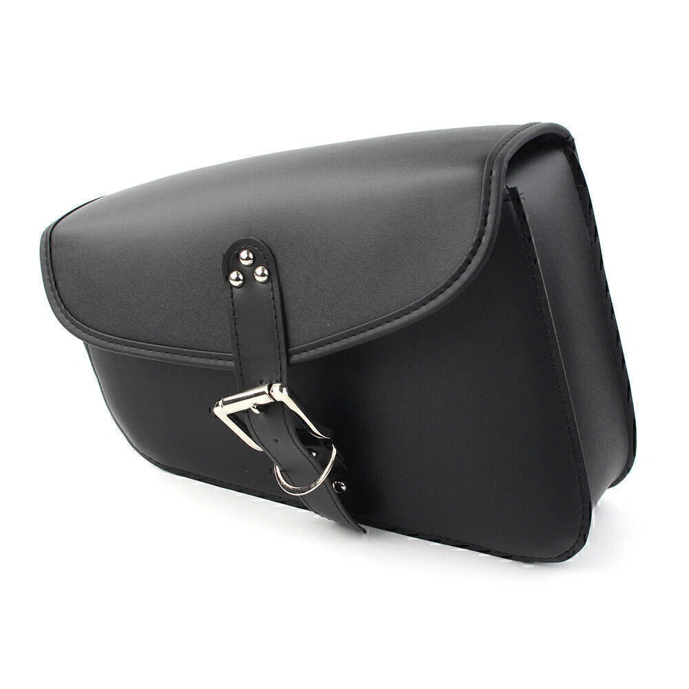 Left Side PU Leather Saddlebag for Harley Sportster Iron 72 883 1200 (2010-2023)