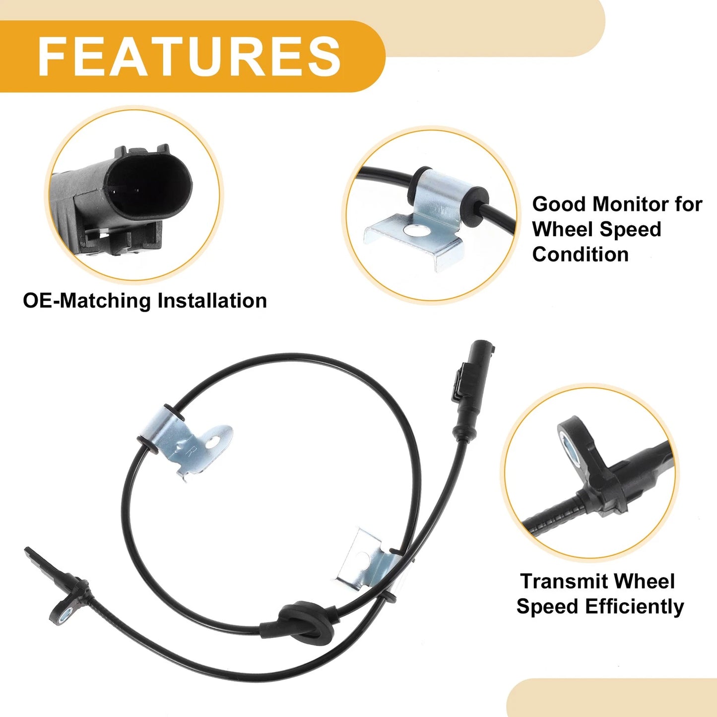ABS Wheel Speed Sensor for Subaru Legacy (2005-2006)