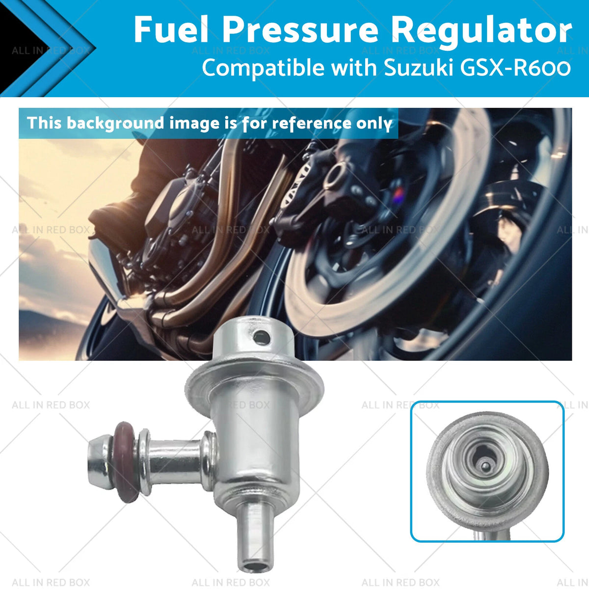 Fuel Pressure Regulator for Suzuki GSX-R600 (2001-2003) GSX-R750 (2000-2005)
