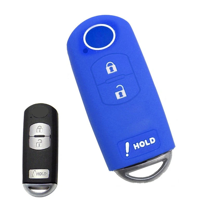 Silicone Keychain Cover for Mazda 3, CX-3, CX-5, CX-7, CX-9 (2014-2023)