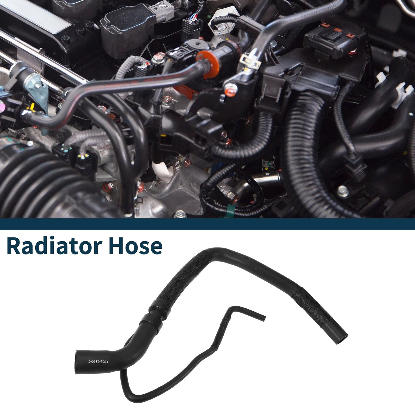 Upper Radiator Hose for Ford Explorer (2011-2019) - Rubber 1 Pc