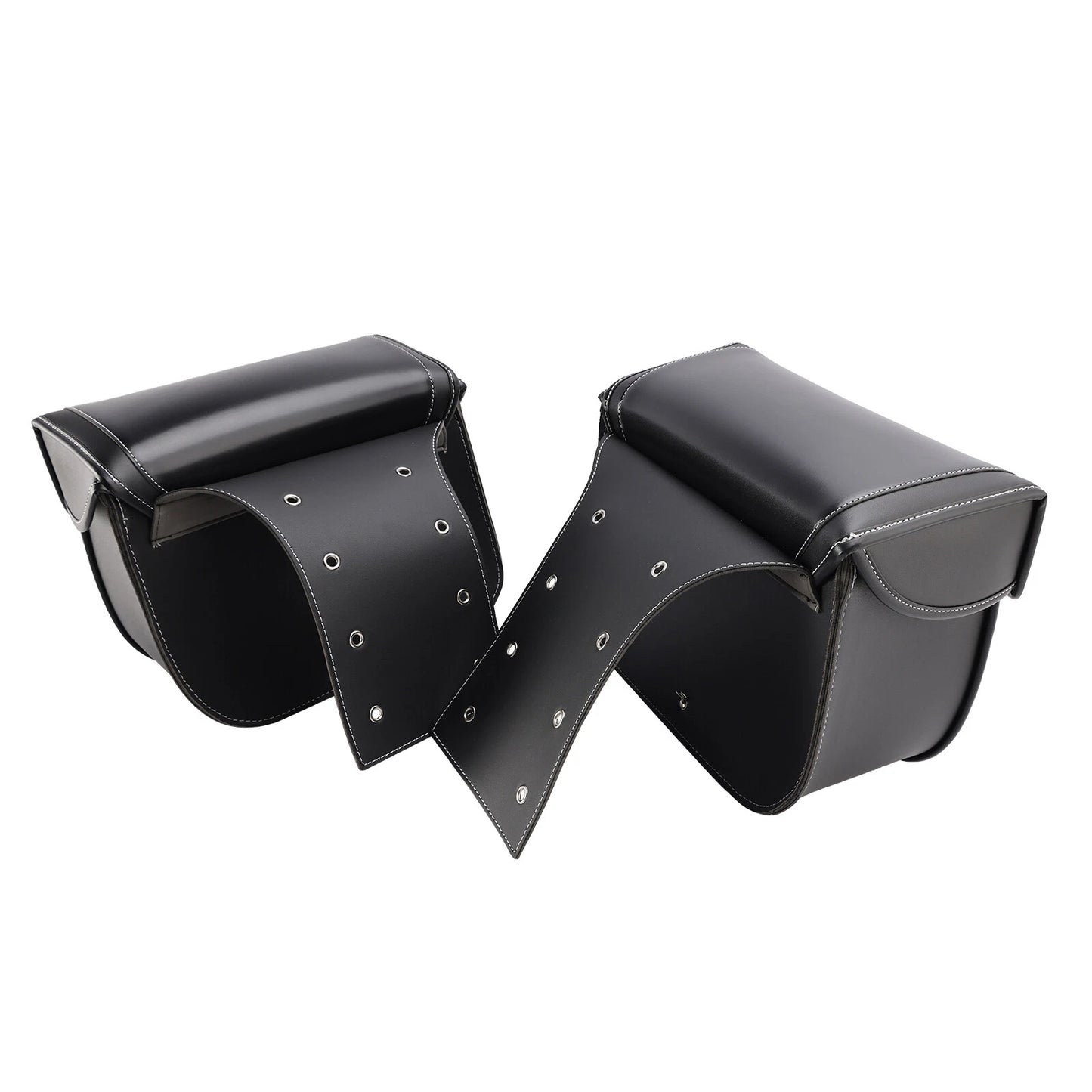 28L Universal Black Side Bag for Motorcycles