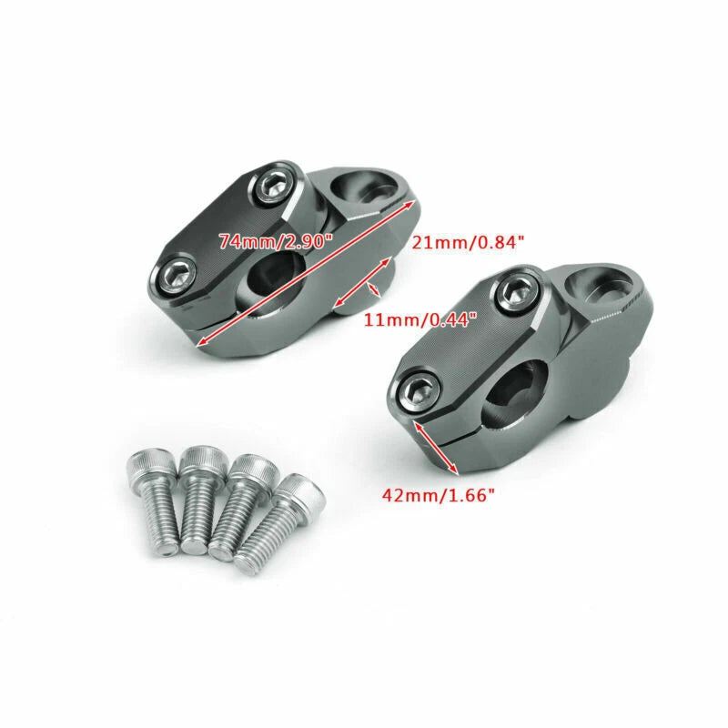 CNC Riser 7/8" Handlebar Offset