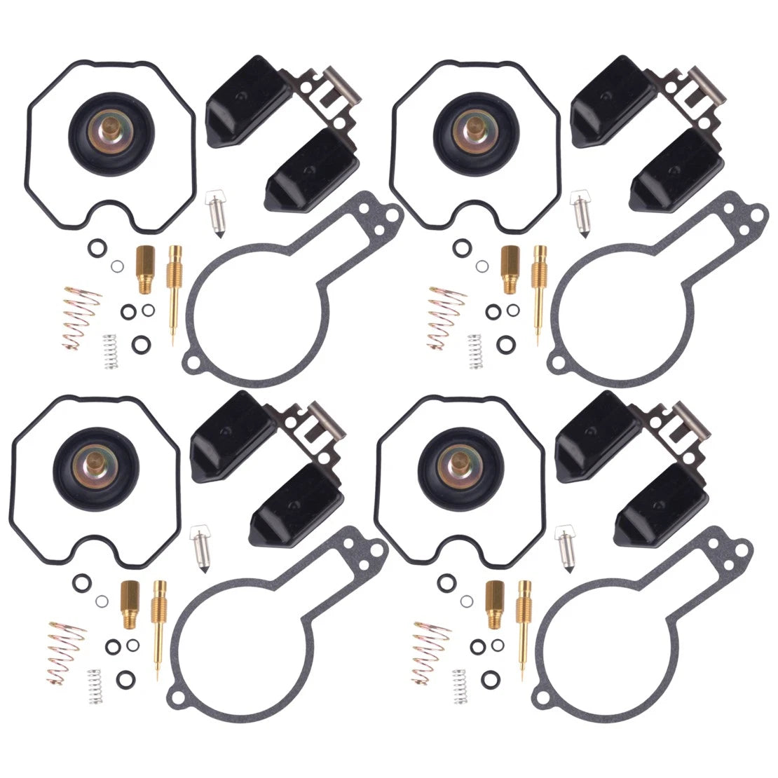 4 x Carburetor Repair Kit Gasket Set for Honda XR500 XR500R (1983-1984)