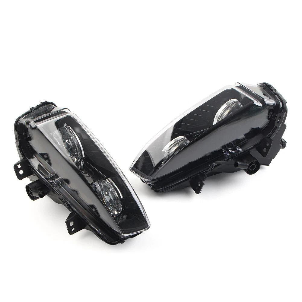 Black Edition Front Fog Light Lamps for Land Rover Range Rover Evoque (12-16)