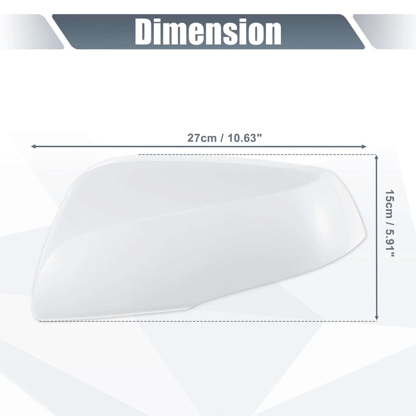 Left Side Mirror Cover Caps for Toyota RAV4 (2019-2023)