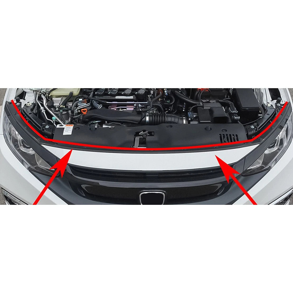 Rubber Hood Gasket Seal for Honda Civic 2016-2019 (2016-2019)