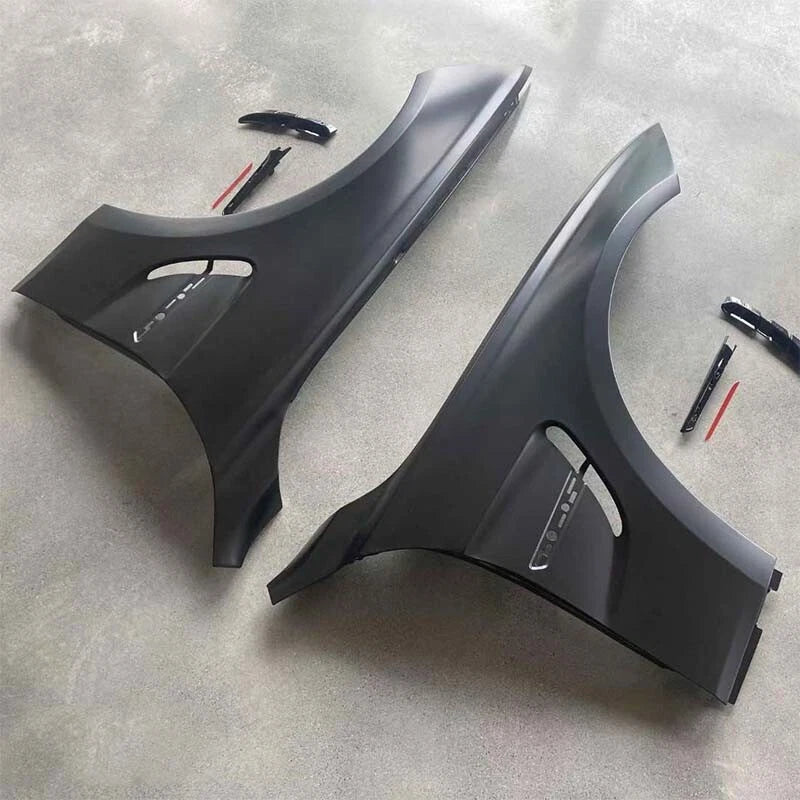 Unpainted Front Pair Fenders M3-Style for BMW 3 Series F30 F31 2012-18 320i 330i