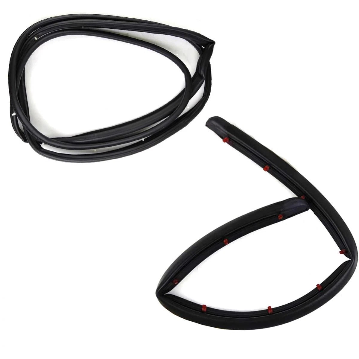 Door Rubber Seal Up-Low Set 2 Left Fits Toyota Hiace LH102 LH112 Van 1989-04 D05