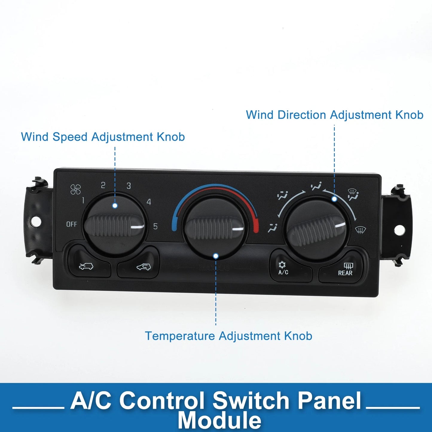 HVAC A/C Heater Climate Control Panel for Chevrolet Avalanche (2005-2006)